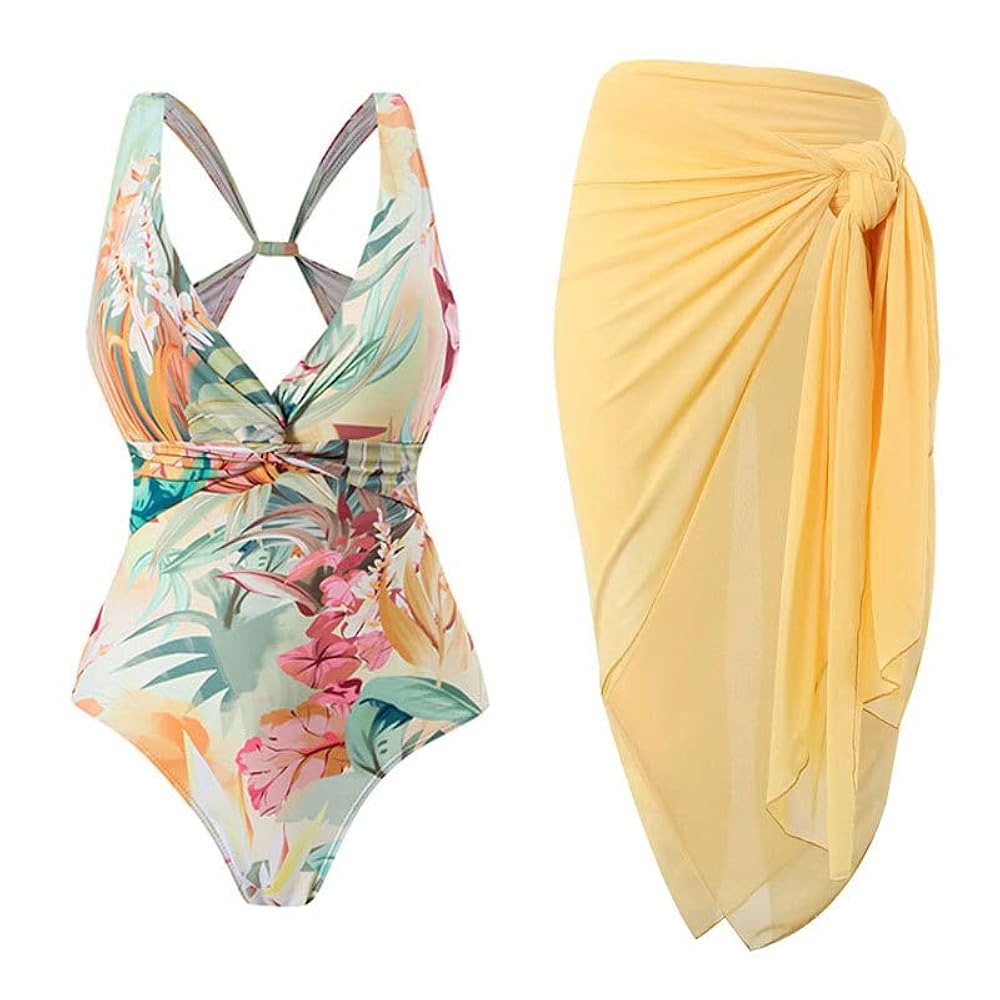Amazon.com: Huahomehui Women's One Piece Swimsuit with Beach